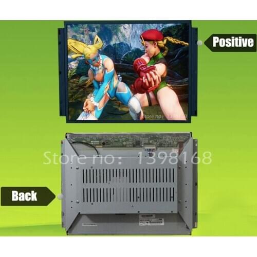 19" Arcade Game LCD Monitor VGA for JAMMA Arcade Cabinets - MAME / Arcade accessories DIY