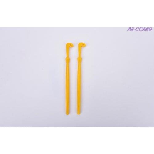 2PCS Hook Loop Tyer and Disgorger Tie Fast Nail Knot Tying Tool Fish Hooks Remover Decoupling Device