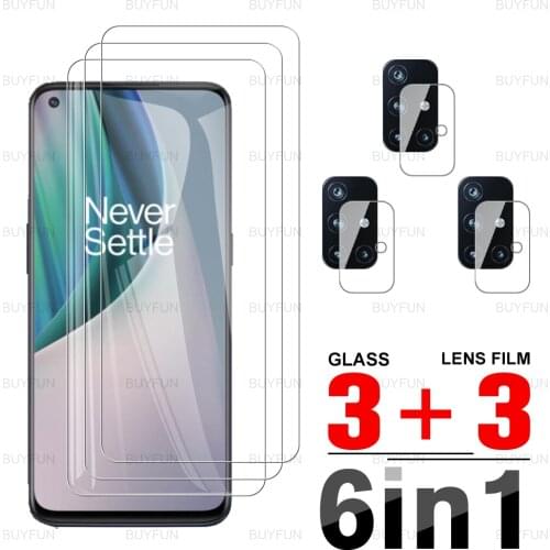 6in1 Camera Lens Film For OnePlus Nord N10 5G HD Front Tempered Glass screen protector on for One plus 1+ nordn10 n 10 10n n100