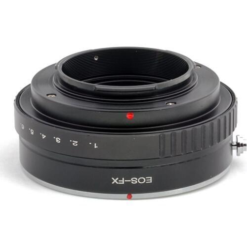 Pixco Built-In Aperture Control Lens Adapter Suit For Canon EF Lens to Fujifilm X X-T100 X-T10 X-T1IR X-T1 X-T20 Camera