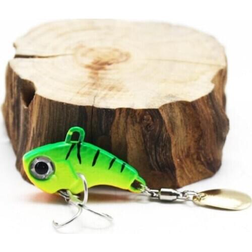 BaMMax Fishing Lure 7g 10g 14g 20g Metal VIB Vibration Bait Spinner Spoon Fishing Lures Jigging Hard Lure With Treble Hook