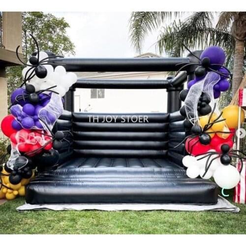 Free air ship to door, 2021 newest bouncer house, white/black/pink/blue wedding anniversary inflatable bouncy castle