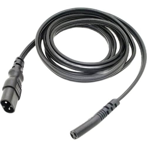 IEC 60320 C8 Plug to C7 Receptacle Male to Female Power Extension cord Supply Main Adapter Cable 30cm 1ft 1.8m 6ft 5m 16ft