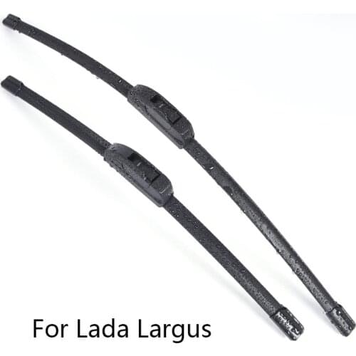 Car Windshield Wiper Blades for Lada Largus form 2012 2013 2014 2015 2016 2017 Car Windscreen wiper Rubber