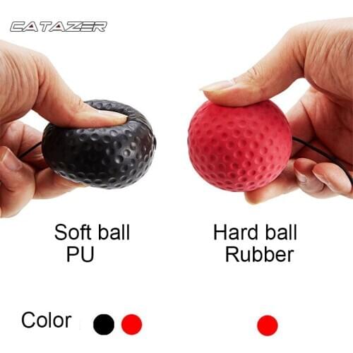 Reflex Ball For Kick Boxing Head Band Fighting Speed Training Punch Ball Muay Tai MMA Exercise Equipment Sports Entertainment