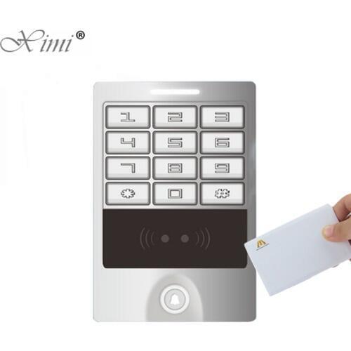 New Arrival IP65 Waterproof 13.56MHZ Mi-fare Card Reader Smart Card Standalone Access Control System With Wiegand In And Out