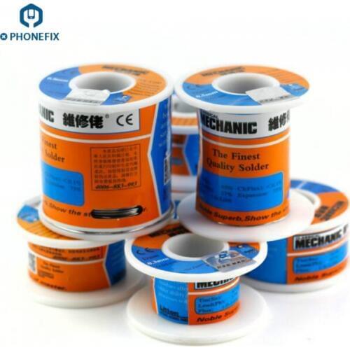 Mechanic Solder Wire High Purity Solder Tin Wire for Cell Phone Motherboard Repair Mechanic Rosin Core Solder Welding Tools