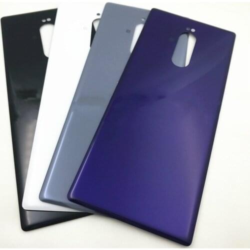 Original Glass For Sony Xperia 1 XZ4 J8110 J8170 J9110 Back Battery Cover Rear Door Back case Housing