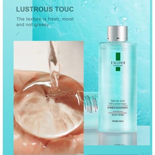 Refreshing Moisturizing Tighten Pores Salicylic Acid Skin Toner Repairing Oil Control Exfoliating Improving Dryness Acne Tender