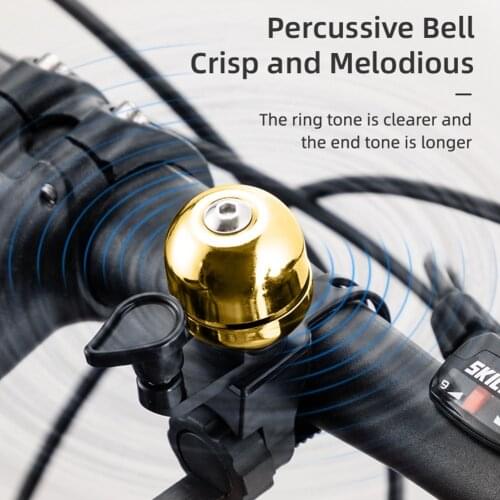Portable Bicycle Scooter Retro Bell Ring MTB Road Bike Handlebar Horn Safety Warning Alarm Bell Cycling Accessories