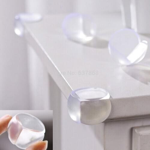 Baby Safety Table Corner Protector Transparent Round Protection Cover Edge Corner Guard Child Security 5pcs/Lot and 10pcs/Lot