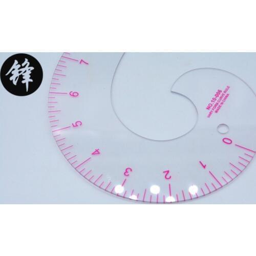 SEWING MACHINE SPARE PARTS & ACCESSORIES HIGH QUALITY SEWING RULER 10-006 MULTI-FONCTION RULER