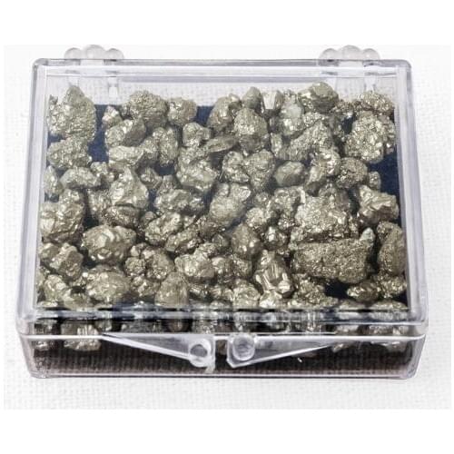 1 Box Pyrite Iron Rough Chunky Nuggets Mineral Crystal Quartz Points For DIY Decor Crafts Specimen Teaching