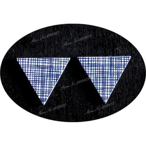 15 x 17mm Geometry Triangle Wood Laser Cut Cabochon beads to make DIY Rings, Earrings, Brooch, Necklace pendant