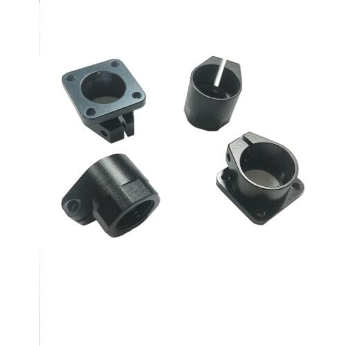 Aluminum Alloy D16mm Tripod Fixed Seat Landing Gear Carbon Tube Vertical Mount Connector Joint for UAV