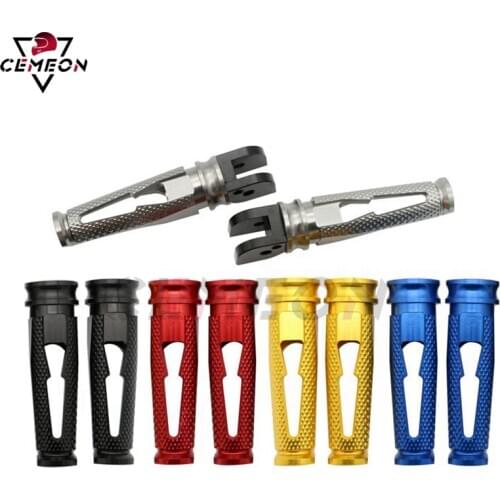 For Triumph DAYTONA 675 675R Street Triple 675 675R Motorcycle CNC aluminum rear foot nail small foot pedal passenger pedal