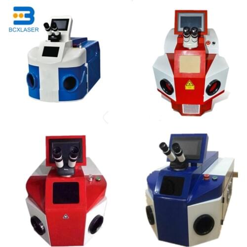 100/200W Jewelry Laser Welding Machine 1064nm Desktop Jewellery Laser Spot Welder for Gold Sliver Copper Metal 24 Hours Working