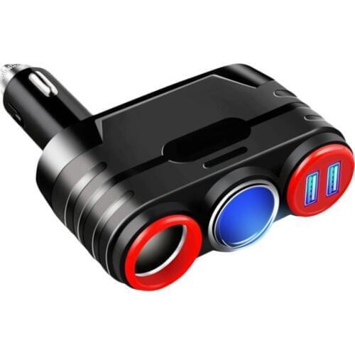 Wireless 3.1A Car Charger Multifunctional 90 degree rotation Dual USB Adapter Cigarette Lighter adjustable Car Accessory