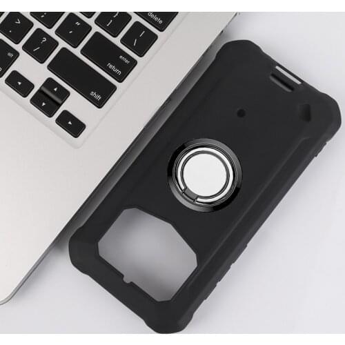 For Oukitel WP5 Pro Back Ring Holder Bracket Phone Case Cover Phone TPU Soft Silicone Cases for Oukitel WP5 5.5 inch