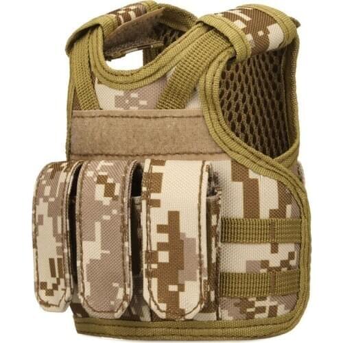 Outdoor Camping Beer Bottle Cover Tactical Military Molle Mini Hunting Vests Drinks Can Water Bottles Beverage Cooler