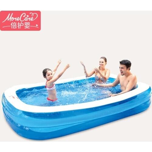 ECO-friendly PVC Childrens swimming Pool Inflatable Family Pools three layers swimming pools Adult Home Ocean Ball Pool
