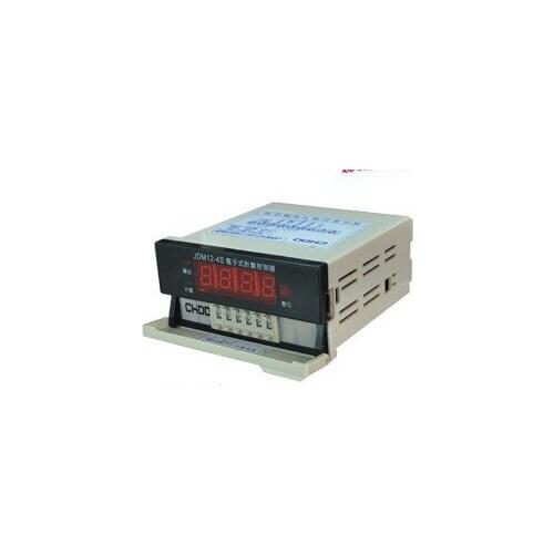 Electronic meter counter JDM12-4S length measuring instrument can be equipped with sensors designed presets