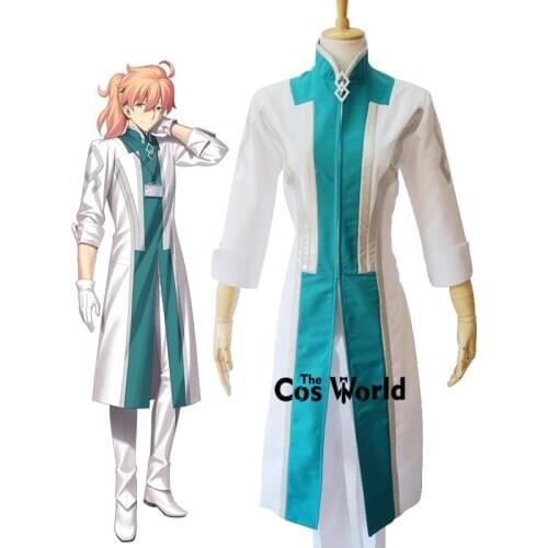 FGO Fate Grand Order Absolute Demonic Front Babylonia Dr. Doctor Romani Archiman Uniform Outfit Anime Cosplay Costumes