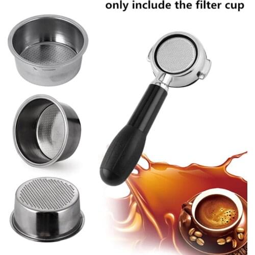 Coffee Filter Cup 51mm Non Pressurized Filter Basket For Breville Delonghi Filter Krups Coffee Products Kitchen Accessories