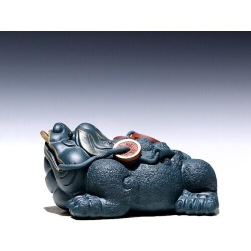 】 yixing undressed ore violet arenaceous household chlorite tea tea tea play ink furnishing articles pet paint spittor