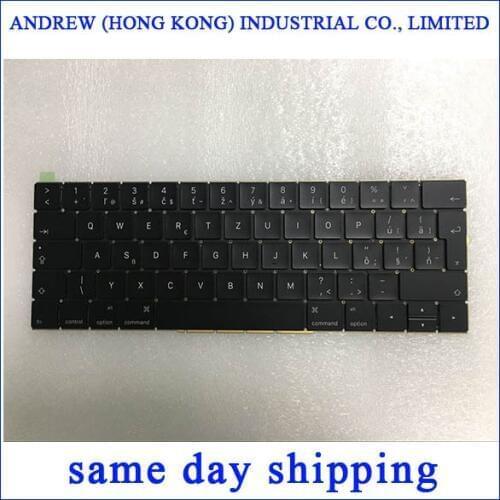 New A1707 Keyboard Czech CZ Standard for Apple Macbook 15.4" A1707 Czech Keyboard Late 2016 Mid 2017 Year