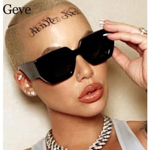 New Sunglasses 2021 Women Luxury Brand Fashion Oversized Sun Glasses shades for Women Trend Big frame Glasses Female UV400