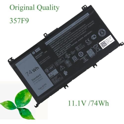 Ciboper Original Quality Laptop battery 357F9 for 7559 7000 7557 7567 7566 5576 5577 P57F P65F 11.1v 74Wh