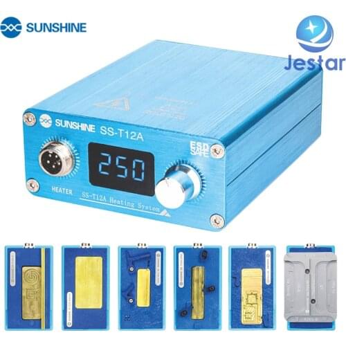 SS-T12A Motherboard CPU Desoldering Heating Station For iPhone 11 Por MAX XS X Frame CPU Chips Disassembly Heating Repair