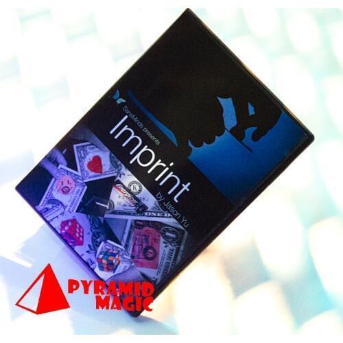Imprint (DVD and Gimmick) by Jason Yu and SansMinds / close-up street card magic trick / wholesale