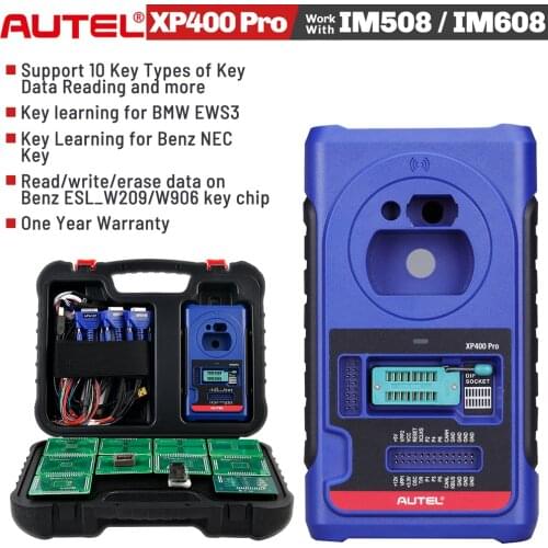 Autel XP400PRO Key Programmer Tool And Chip Programmer Work With MaxiIM IM608/IM508IM608PRO/IM100/IM600 Upgraded Of XP400