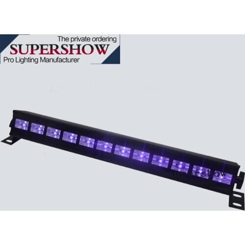 Christmas Wall Washer light 12x3w uv ligh Disco DJ LightStage Light Bar LED Blacklight