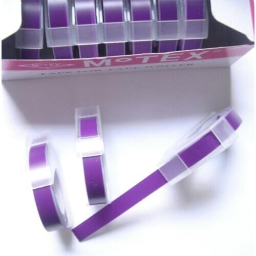 5PCS purple color PVC hard Tape self adhesive 9mm DIY handmade accessories,masking label tape vinyl scrapbooking