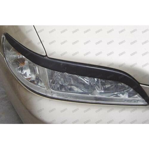 Fiberglass Headlight Eyebrows Eyelids Covers for 1997-2002 Honda Accord V6