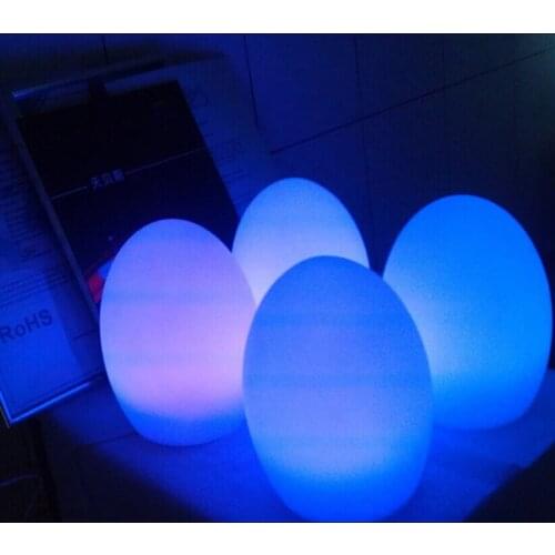 Luminose LED Egg light luminoso waterproof mini led lights Christmas light D14*H19cm Bar Furniture Set Free Shipping 4pcs/Lot