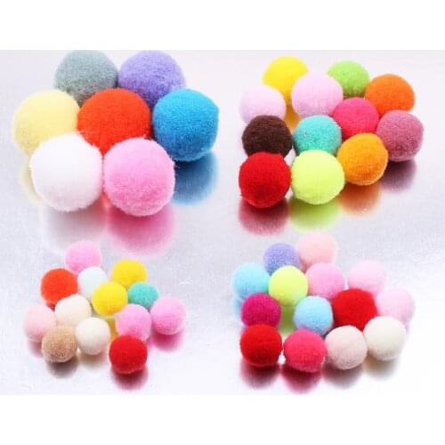 High Quality Aroma Pompoms Perfume Essential Oil Diffuser Felt Cotton Ball for DIY Cage Locket Necklace Room Party Decoration