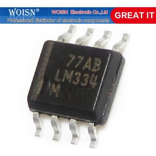 1pcs/lot LM334MX LM334M LM334 SOP-8 In Stock