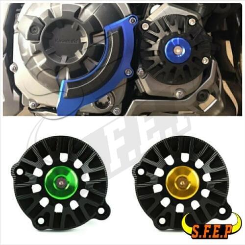 2017-2018 For Kawasaki Z900 Engine Guard Case Saver Cover On The Right Dress Up Set