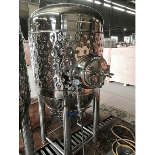 610L Double Wall 3 Bar Brew Conical Beer Fermentation Tanks Micro Brewery Fermentation Tank. Wine fermenter Stainless Steel 304