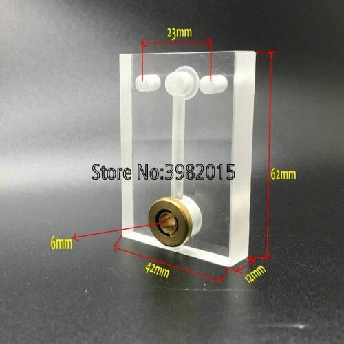 WEDM Cooling Plate Acrylic Water Panel Length 42* Height 62mm for Sanxing WEDM Wire Cutting Machine