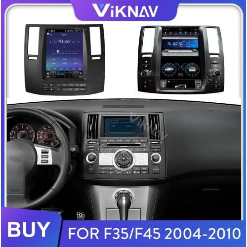 For Infiniti FX35 FX45 2004-2008 2009 2010 Android Car Radio Multimedia Player GPS Navigation Head Unit Tape Recorder HD Screen