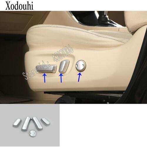 For Toyota Highlander 2018 2019 2020 car styling cover detector stick seat adjustment knob button switch trim Accessories frame
