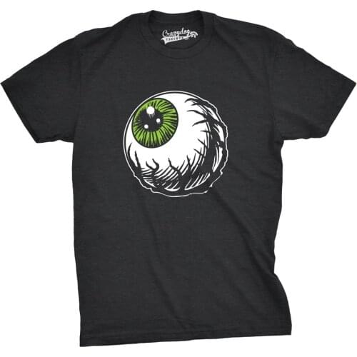 MenS Scary Eyeball T Shirt Funny Tee for Guys 2019 New Fashion Brand Clothing Different High Quality Funny Casual Tee Shirts