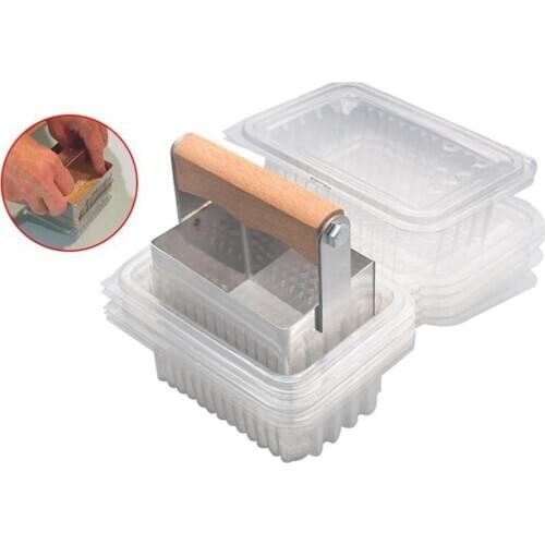 Beekeeping Honey Cutter Honeycomb Cutter Beekeeping Tools with 10pcs Boxes