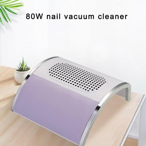 868-1 Nail Dust Vacuum Cleaner Nail Dust Collector Hand Pillow Manicure Extractor Fan For Manicure Nails Vacuum Cleaner