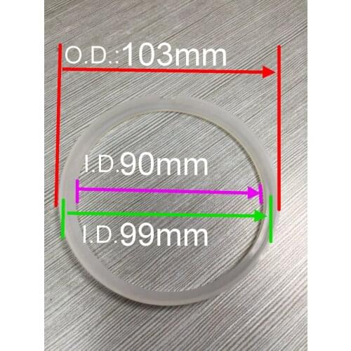 Silicone Rubber GASKET FOR Surge Milking Claw C300 Cow Milking Collector Sealing Gasket